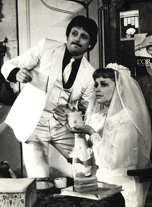 Татьяна Кудрявцева в спектакле Тамада