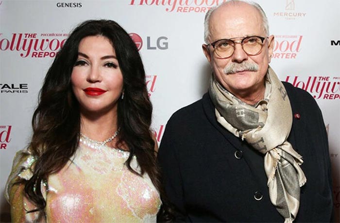 Мария Лемешева и Никита Михалков