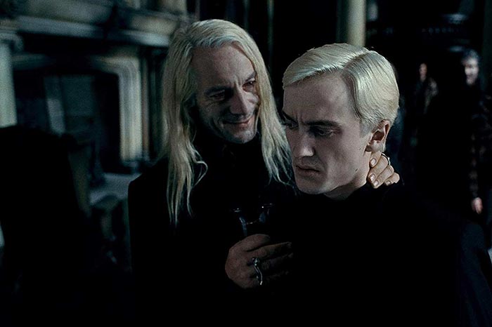 Том Фелтон в фильме Гарри Поттер и Дары смерти: Часть 1