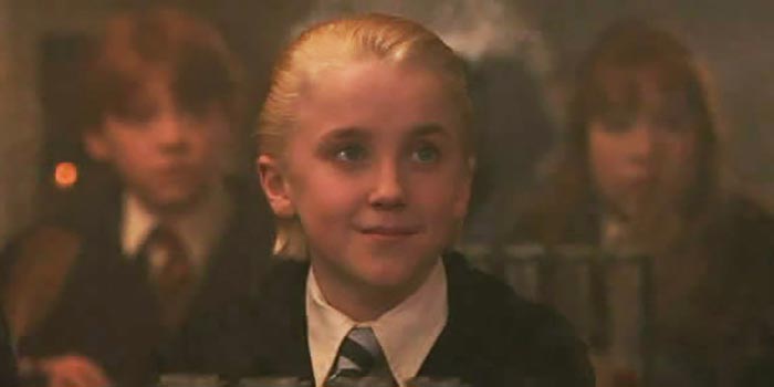 Том Фелтон в фильме Гарри Поттер и философский камень