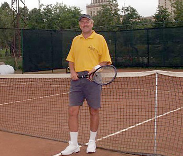 тренер по большому теннису Вадим Русланов