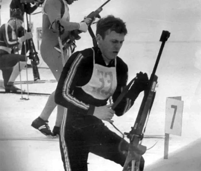 биатлонист Валерий Кириенко