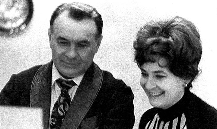 Валерия Бескова и Константин Бесков