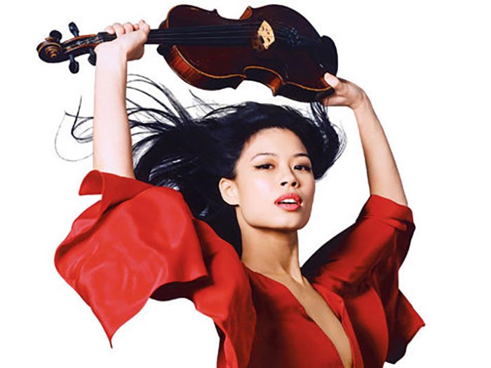 скрипачка Ванесса Мэй