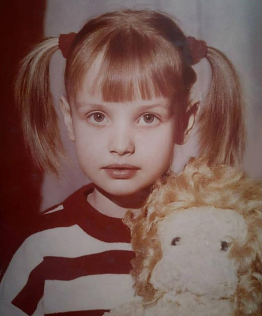 Варвара Маркевич в детстве