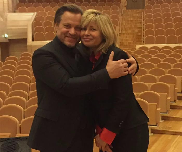 Василий Герелло и жена Алёна