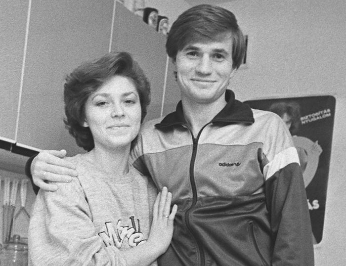 Василий Рац и жена Клара