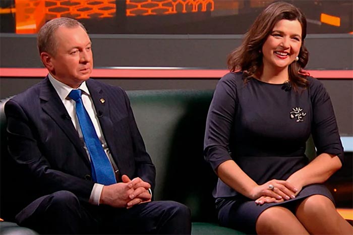 Вера Полякова и Владимир Макей