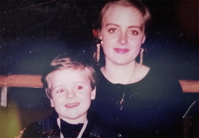 Вера Сапронова с сыном Михаилом