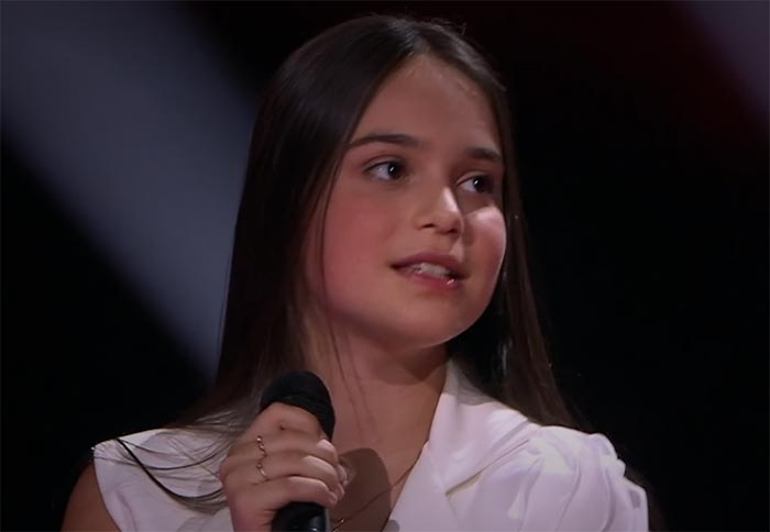 Вероника Щербань в шоу «Голос. Дети 12»