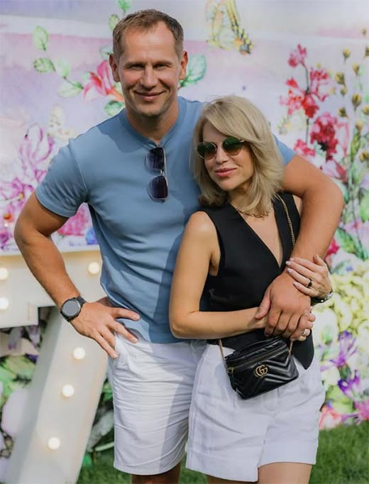 Виктор Смоляр с женой