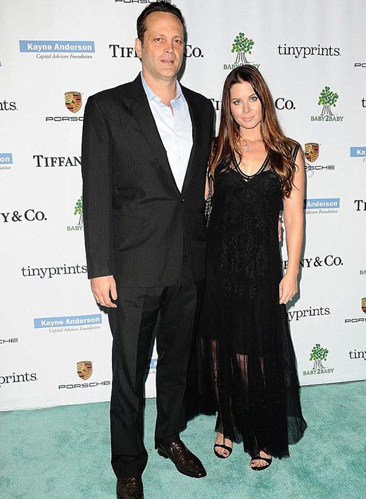 Винс Вон и жена Кайла Уэбер