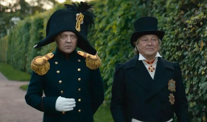 Виталий Кищенко в роли Александра I