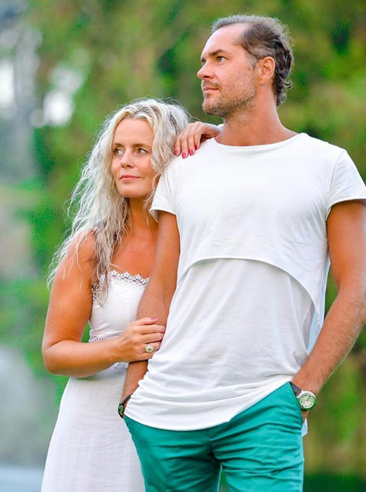 Виталий Татаринович с женой