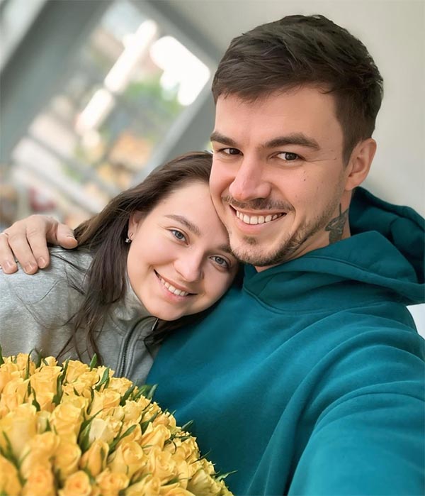 Влад Череватый и жена Елена