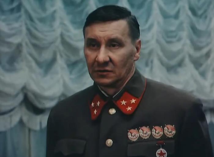 Вячеслав Мелехов в фильме Генерал