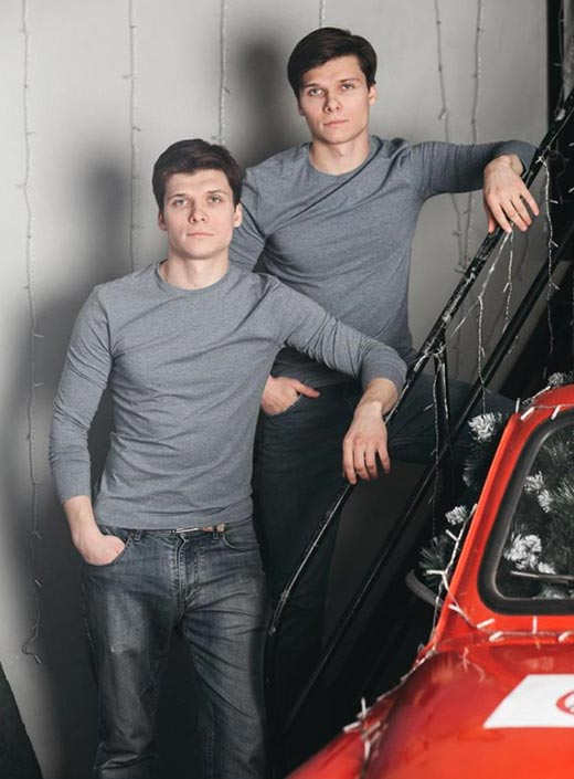 Вячеслав Паршин и Никита Паршин