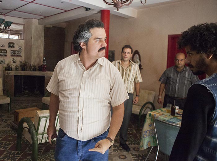 Вагнер Моура в сериале Нарко