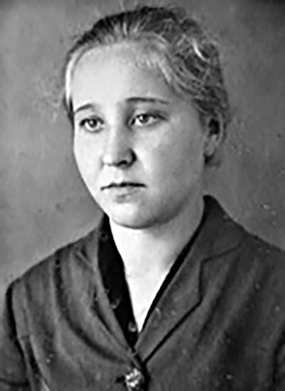 Валентина Пятченко в молодости