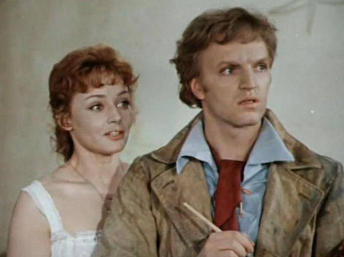 Валентина Смелкова в фильме Под крышами Монмартра