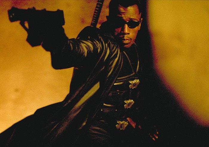 Уэсли Снайпс в фильме Блэйд 2