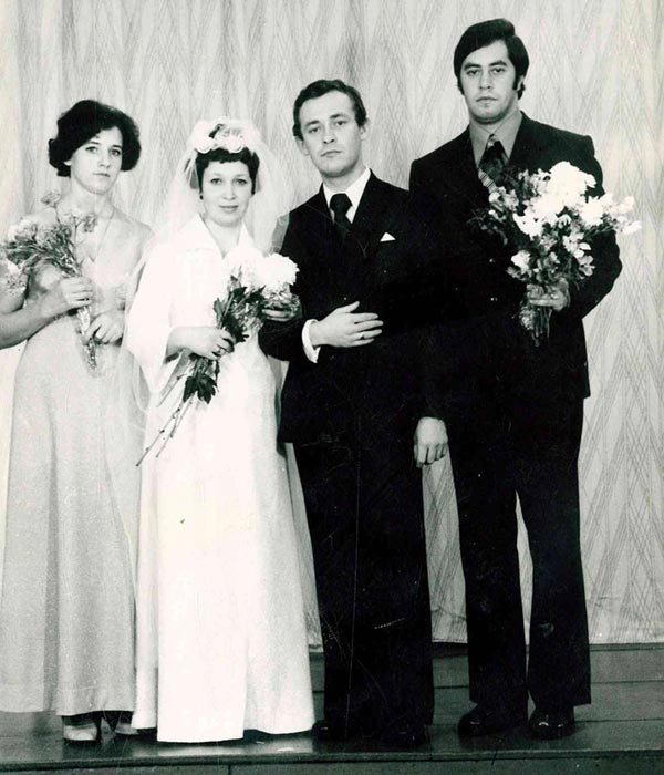 Владимир Миллер и жена Валентина