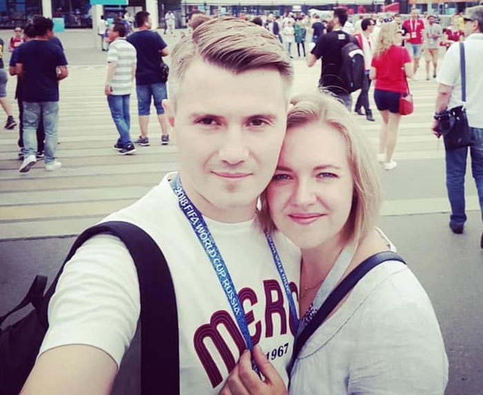 Владимир Стогниенко и жена Наталья