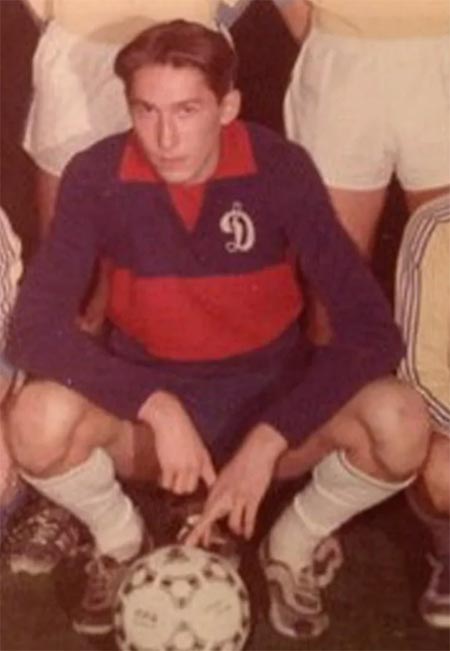 Владислав Батурин в молодости