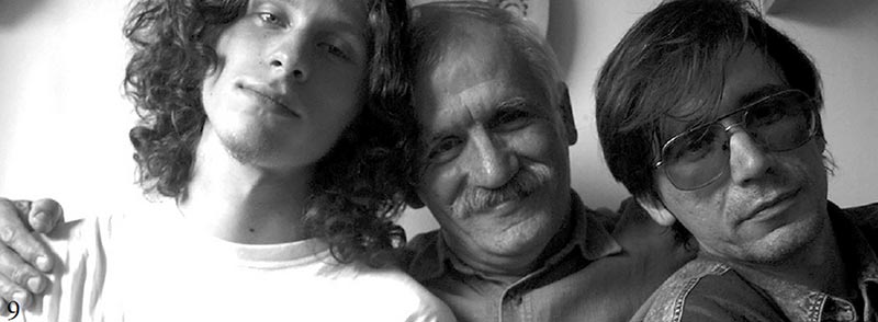 Владислав Виноградов с сыновьями Александром и Кириллом