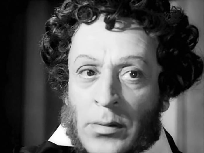 Всеволод Якут в фильме-спектакле Пушкин