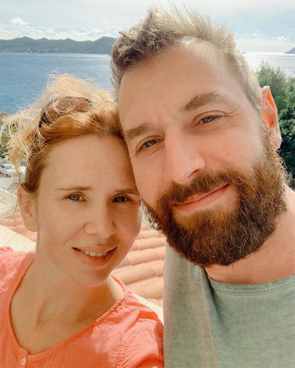 Яна Есипович и муж Михаил Покрасс