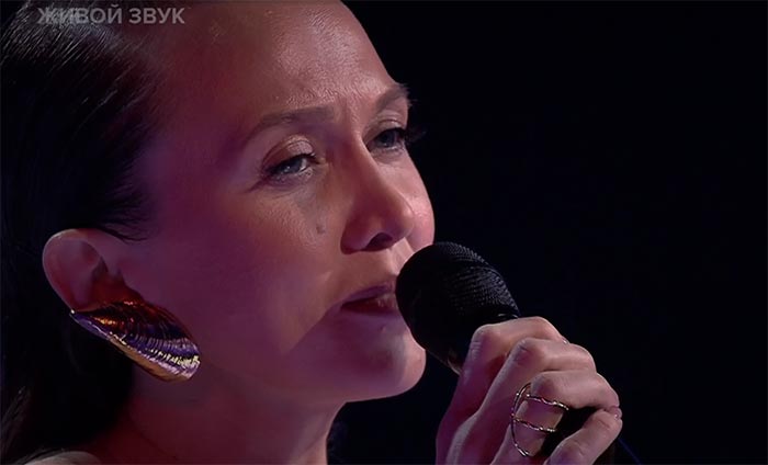 Юлия Тишкина в шоу Голос