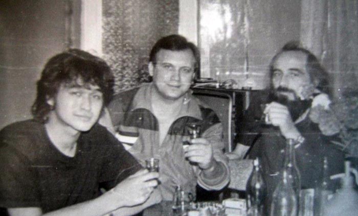 Юрий Белишкин и Виктор Цой