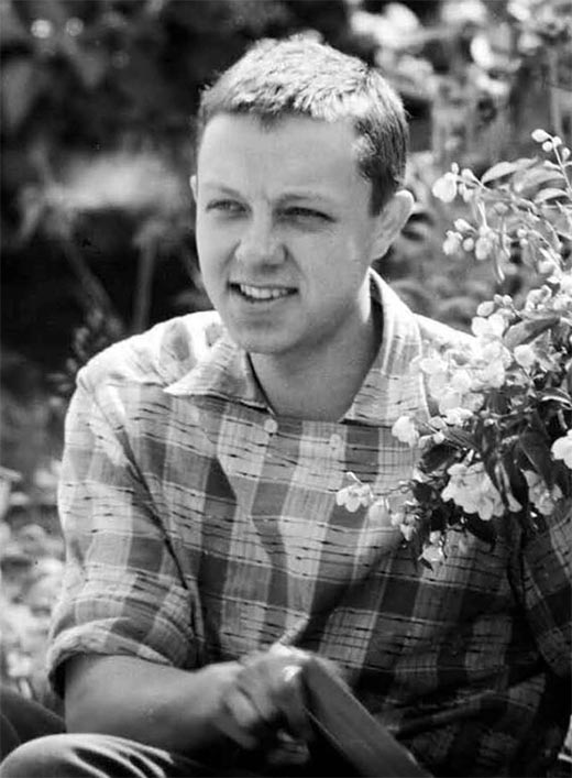 Юрий Рост в молодости