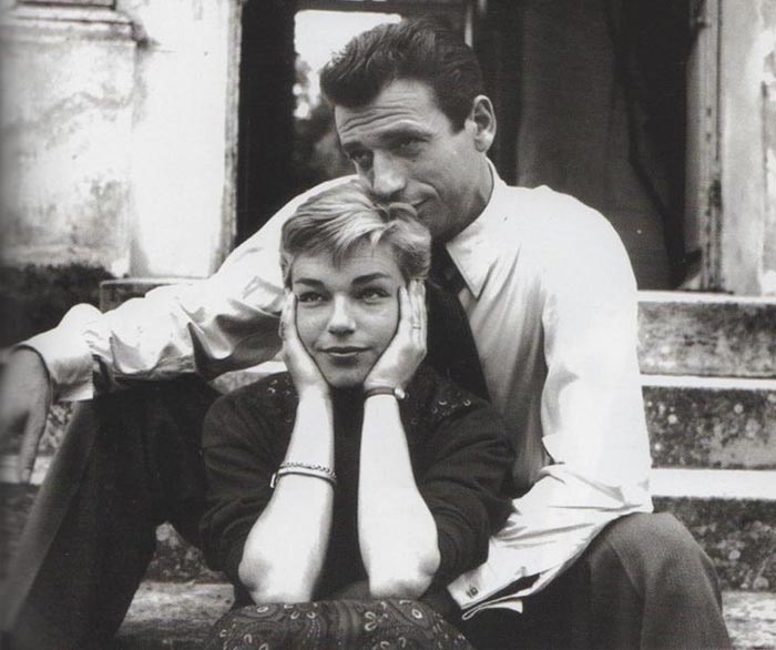 Ив Монтан и Симона Синьоре