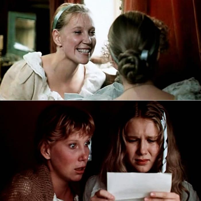 Жанна Токарская в фильме Проделки в старинном духе