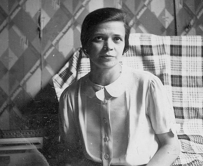 Зинаида Ершова в молодости