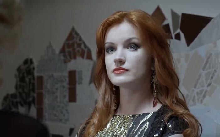 Анна Марущенко в сериале Марафон для трех граций