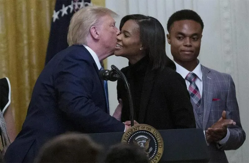 Кэндис Оуэнс и Дональд Трамп