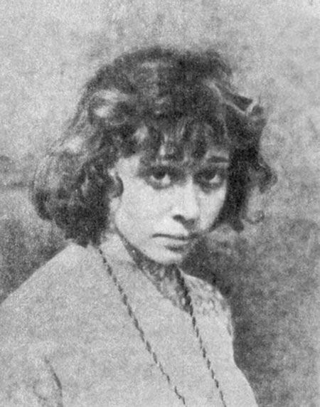 Елена Райская в молодости