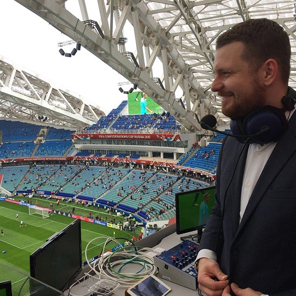 спортивный комментатор Роман Нагучев