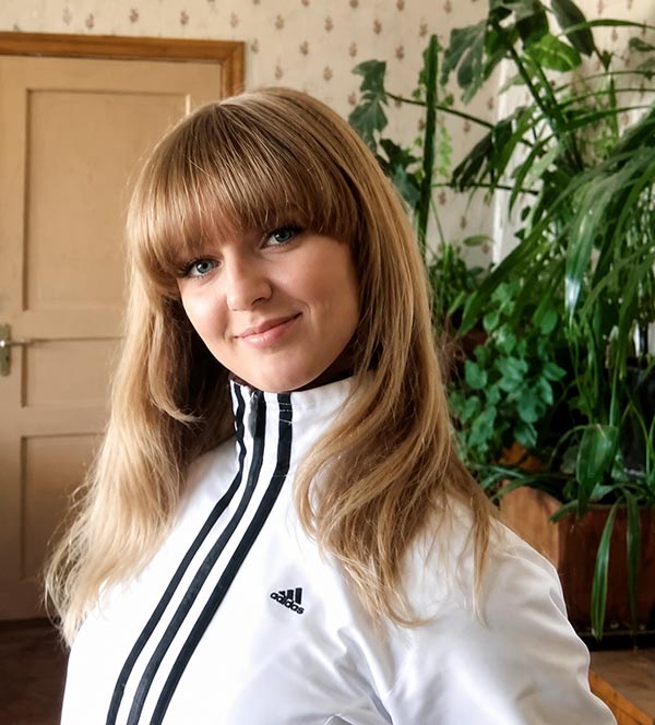 Светлана Сильваши в возрасте 16 лет