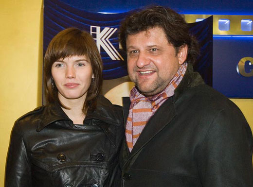 Александр Самойленко с третьей женой Евгенией
