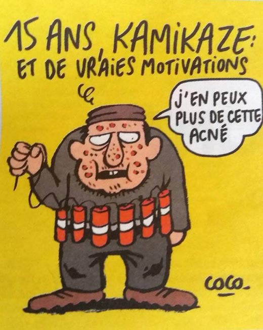 Charlie Hebdo карикатура 6