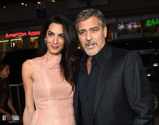 Амаль и Джордж Клуни 1