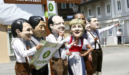 Саммит G7 протесты 09