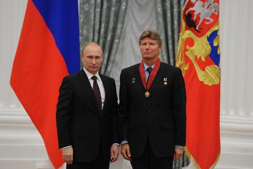 Геннадий Падалка и Владимир Путин