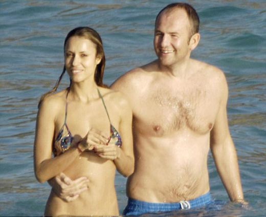 Андрей Мельниченко с женой Александрой 2