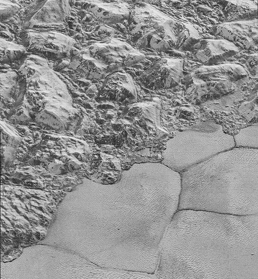 поверхность Плутона 1