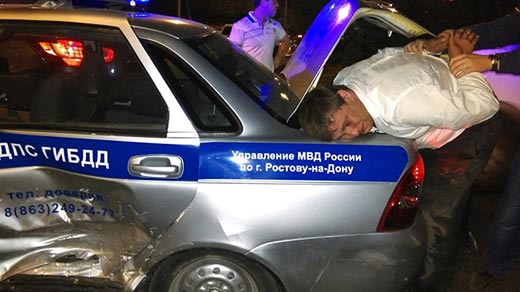 пьяный водитель Ростов